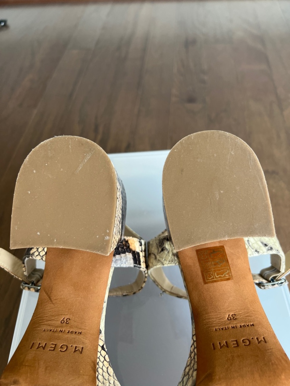 M. Gemi Lizza Nuova Platform Python Print Sandals - Picture 12 of 12